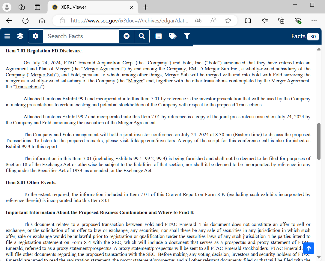 Bitcoin company Fold announces plans to go public through SPAC-中小企业海外上市资本集团  SME Overseas IPO Capital Group